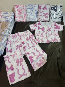 2-PIECE CROP TOP & PALAZZO SPANDEX LOUNGEWEAR SET (NW01)
