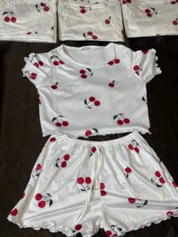 2-PIECE TOP & SHORTS SPANDEX NIGHTWEAR/LOUNGEWEAR SET (NW011)