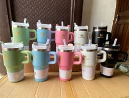 2in1 Small Stanley Stainless travel tumbler/Quencher
