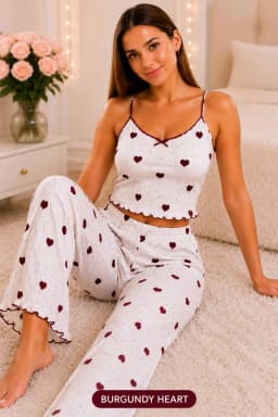 3-PIECE CAMISOLE, SHORTS & PALAZZO SPANDEX NIGHTWEAR/LOUNGEWEAR SET (NW010)