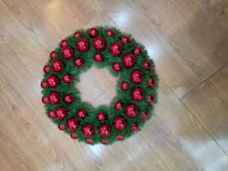 40CM BALL Christmas Wreath