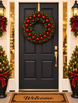 40CM BALL Christmas Wreath