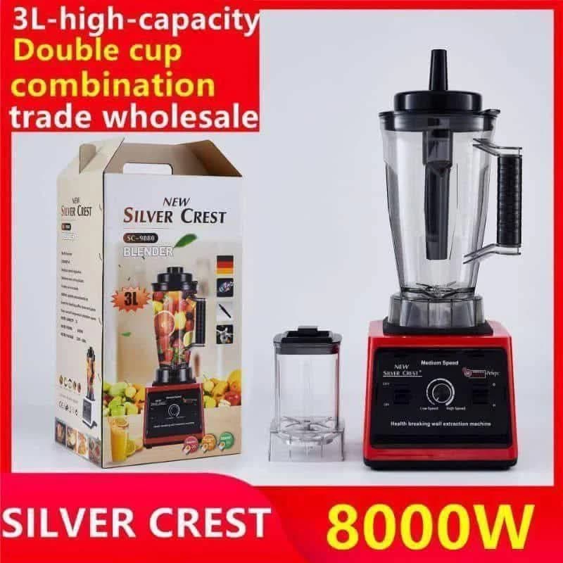 8000w 3L blender Silver crest