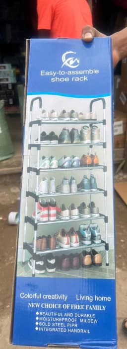 8 layer shoe rack