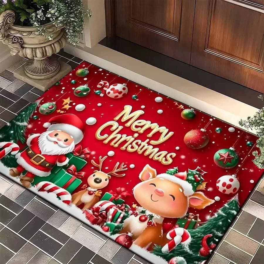 Christmas door mat