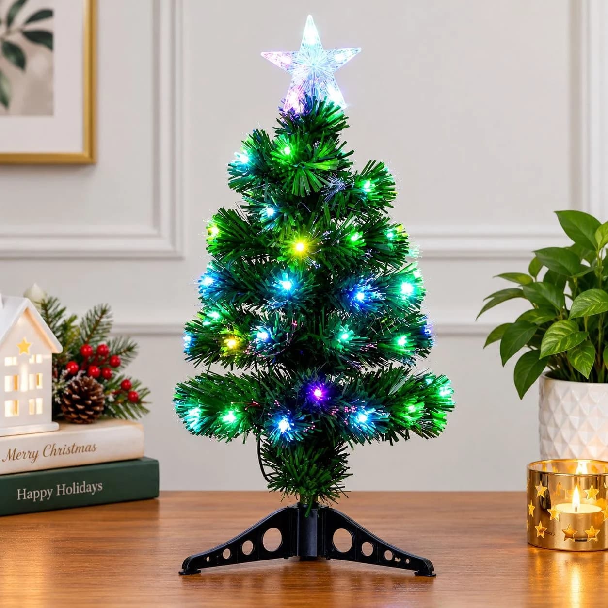Christmas tree with light 60cm (2 feet)