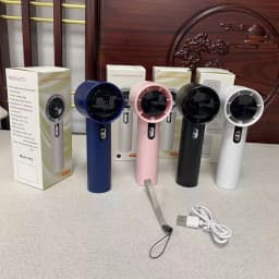 Turbo hand fan