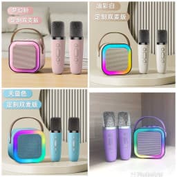 Wireless karaoke speaker/mic