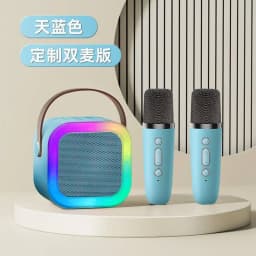 Wireless karaoke speaker/mic