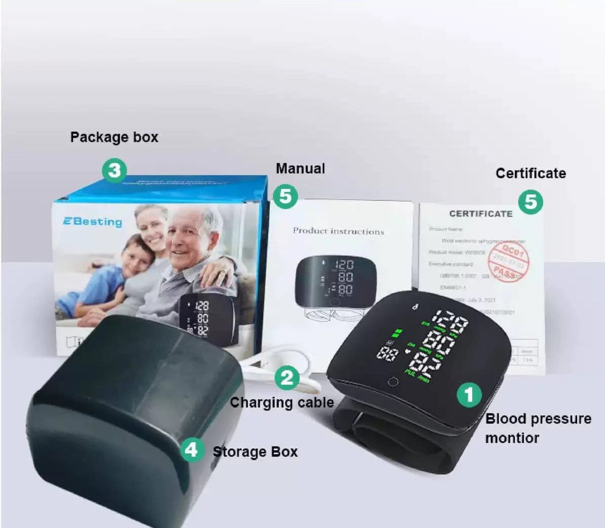 Wrist Bp monitor